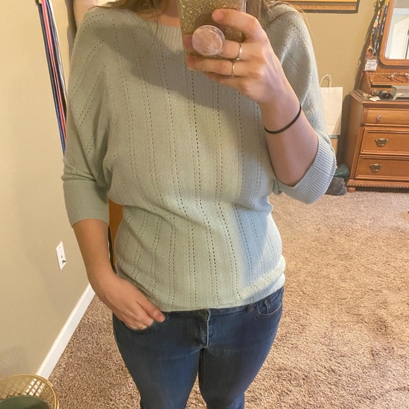 The Limited Merino Wool Light Blue Sweater Size Small - Picture 1 of 6